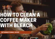 How to Clean a Coffee Maker With Bleach